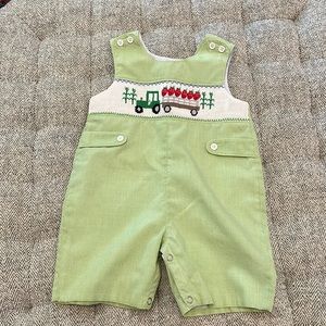 Smocked one piece by mom & me size 9 mths